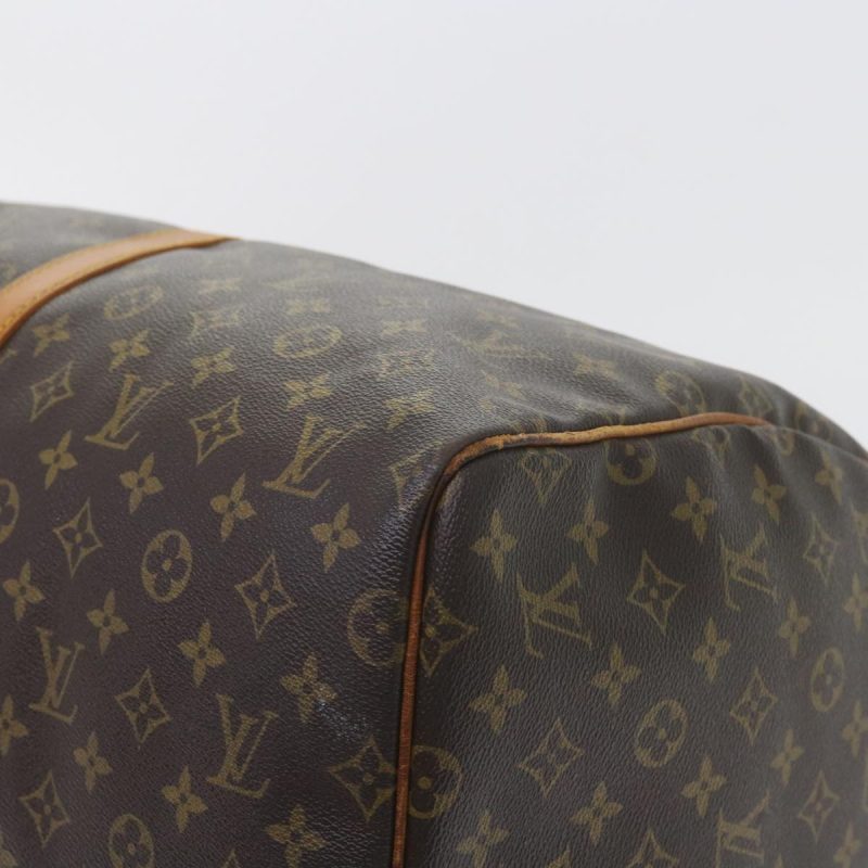 Louis Vuitton Monogram Keepall 55 Boston Bag M41424  fm2959 - Image 9