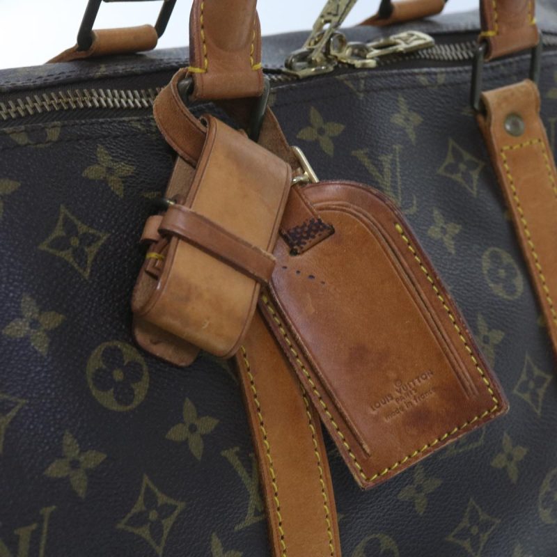 Louis Vuitton Monogram Keepall 55 Boston Bag M41424  fm2959 - Image 10