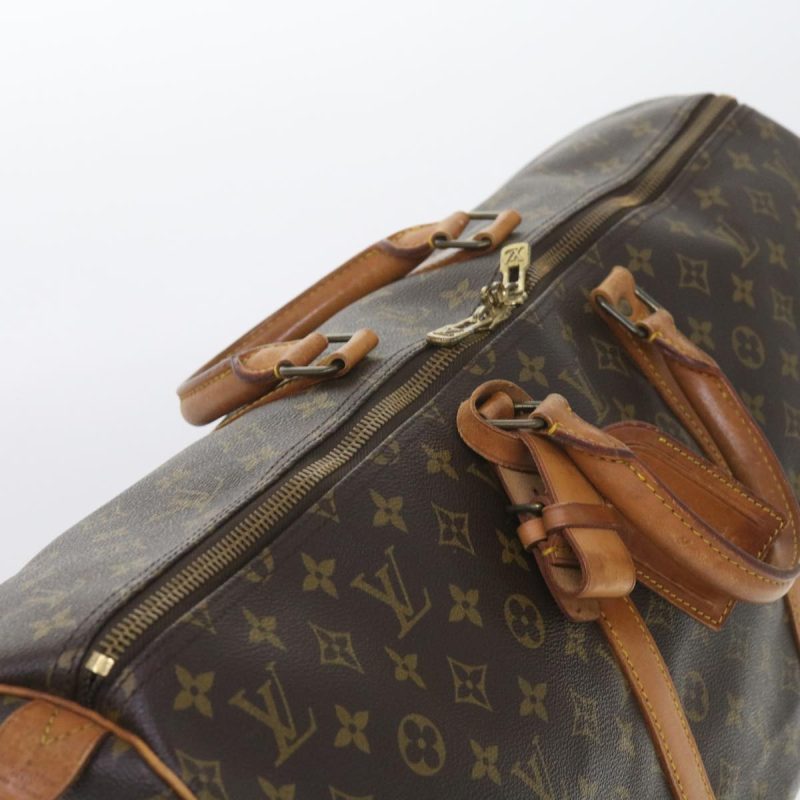 Louis Vuitton Monogram Keepall 55 Boston Bag M41424  fm2959 - Image 6