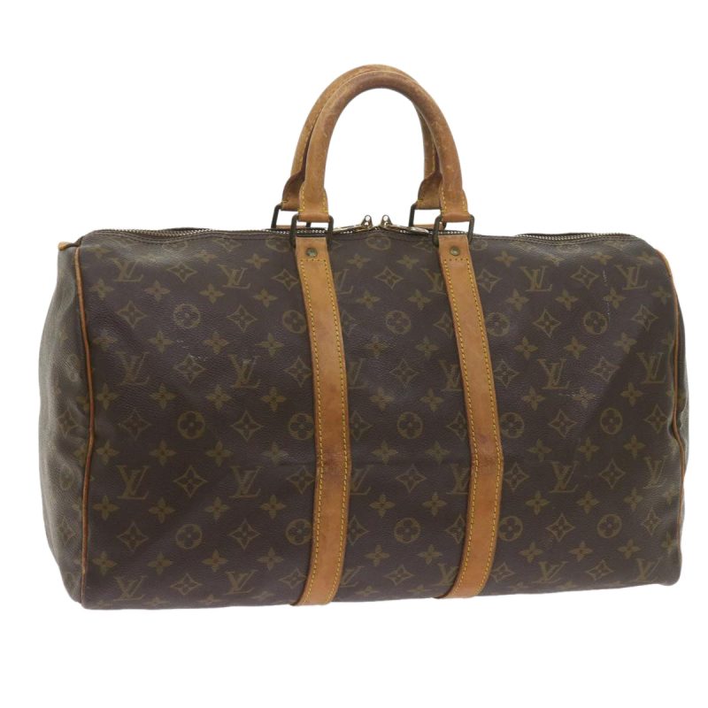 Louis Vuitton Monogram Keepall 45 Boston Bag M41428  fm2962