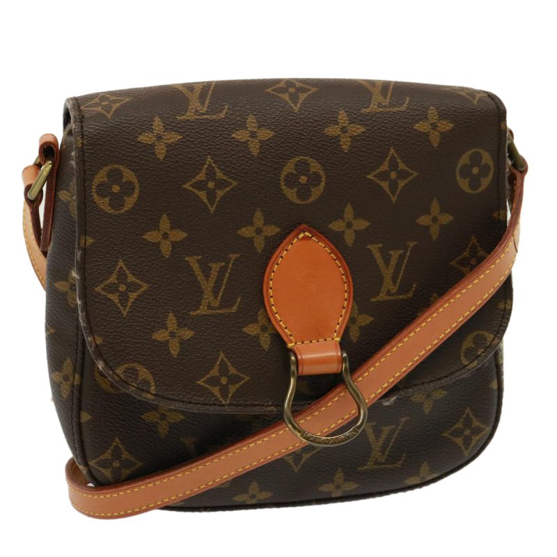 Louis Vuitton Monogram Saint Cloud MM Shoulder Bag M51243  fm3499