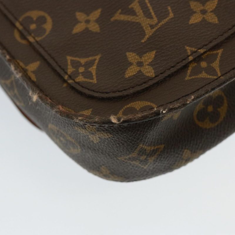 Louis Vuitton Monogram Saint Cloud MM Shoulder Bag M51243  fm3499 - Image 9