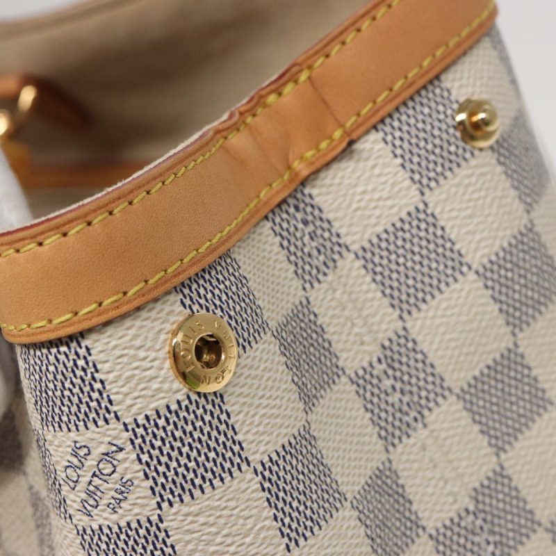 Louis Vuitton Damier Azur Hampstead MM Tote Bag N51206  fm3531A - Image 8
