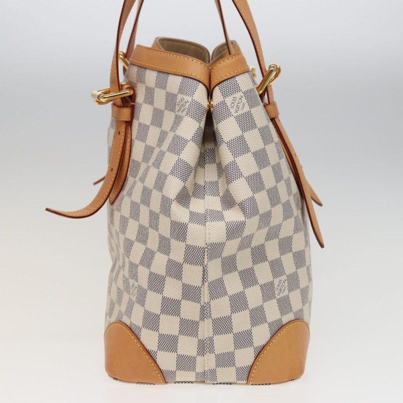 Louis Vuitton Damier Azur Hampstead MM Tote Bag N51206  fm3531A - Image 3