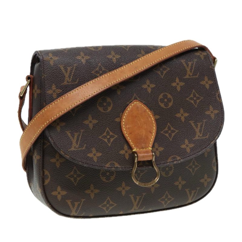 Louis Vuitton Monogram Saint Cloud GM Shoulder Bag M51242  fm3696