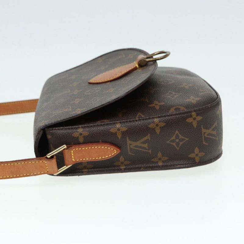 Louis Vuitton Monogram Saint Cloud GM Shoulder Bag M51242  fm3696 - Image 4