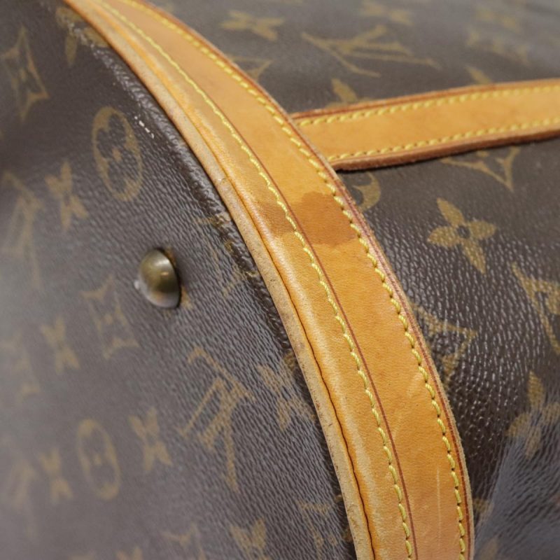 Louis Vuitton Monogram Bucket GM Shoulder Bag M42236  fm3844 - Image 9