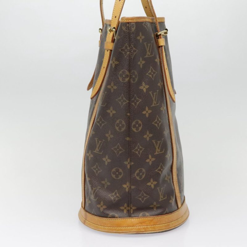 Louis Vuitton Monogram Bucket GM Shoulder Bag M42236  fm3844 - Image 4