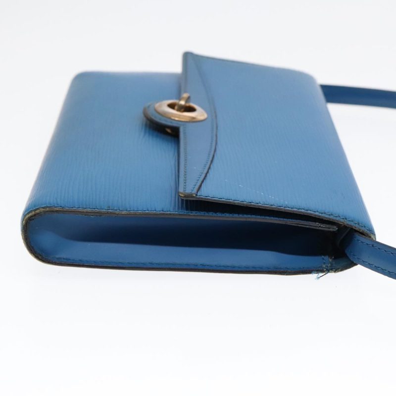 Louis Vuitton Epi Pochette Arche Shoulder Bag Blue M52575  fm3846 - Image 3