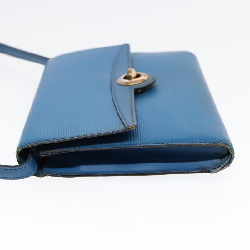Louis Vuitton Epi Pochette Arche Shoulder Bag Blue M52575  fm3846 - Image 4