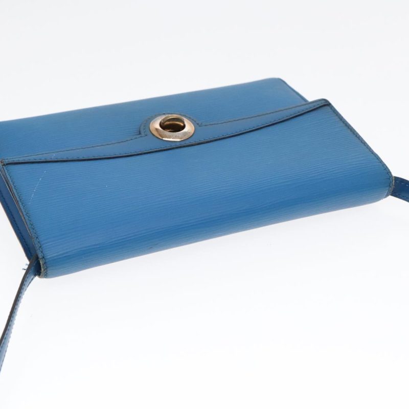 Louis Vuitton Epi Pochette Arche Shoulder Bag Blue M52575  fm3846 - Image 6