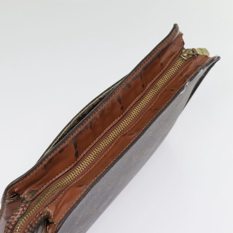 Louis Vuitton Monogram Pochette Homme Clutch Bag M51795  fm3849 - Image 8