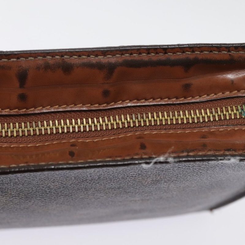 Louis Vuitton Monogram Pochette Homme Clutch Bag M51795  fm3849 - Image 9