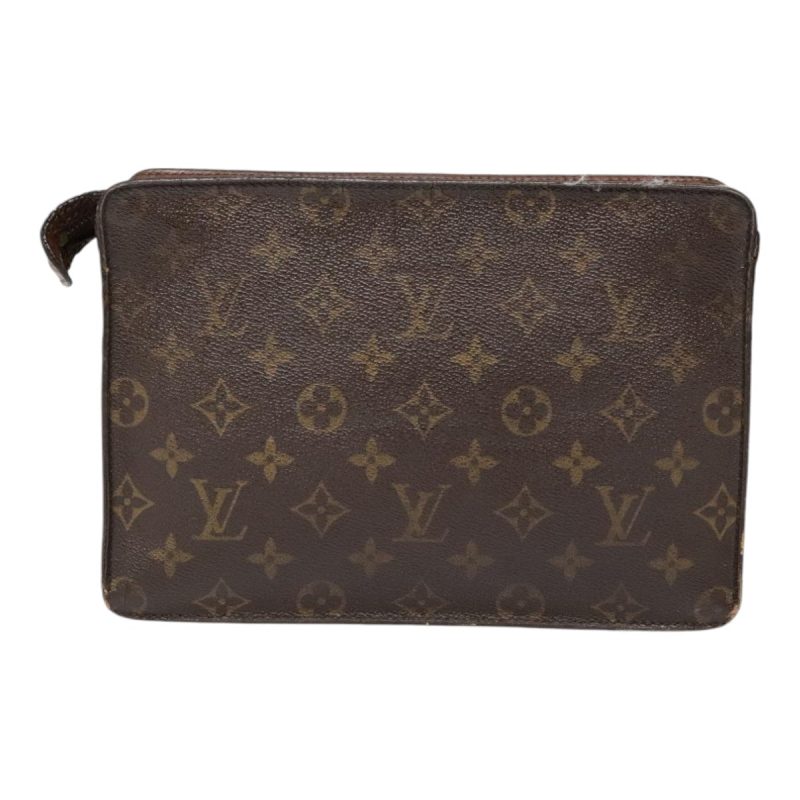 Louis Vuitton Monogram Pochette Homme Clutch Bag M51795  fm3849 - Image 2