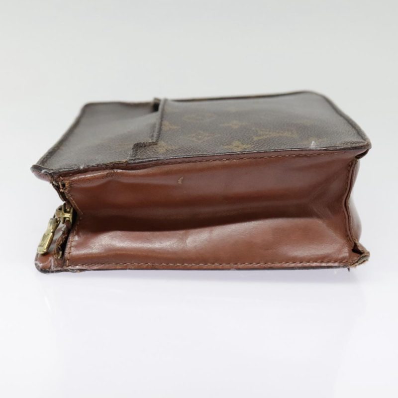 Louis Vuitton Monogram Pochette Homme Clutch Bag M51795  fm3849 - Image 4