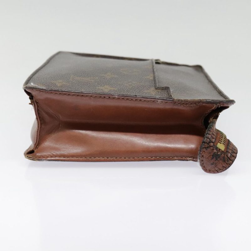 Louis Vuitton Monogram Pochette Homme Clutch Bag M51795  fm3849 - Image 6