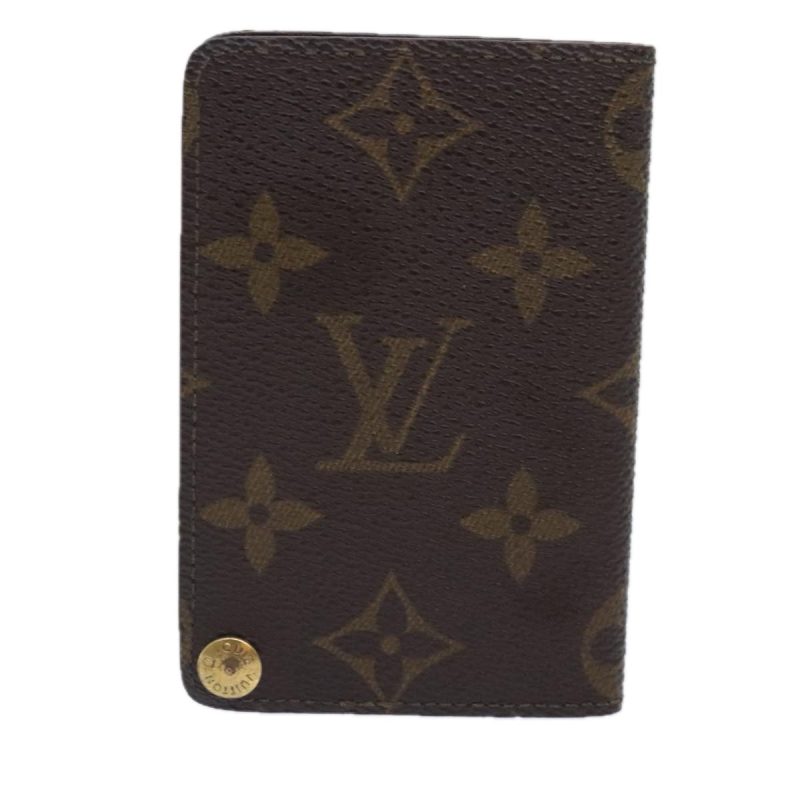 Louis Vuitton Monogram Porte Cartes Credit Pression Case M60937  fm3852 - Image 2
