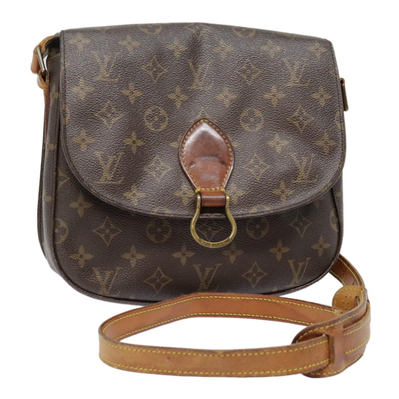 Louis Vuitton Monogram Saint Cloud GM Shoulder Bag M51242  fm3884