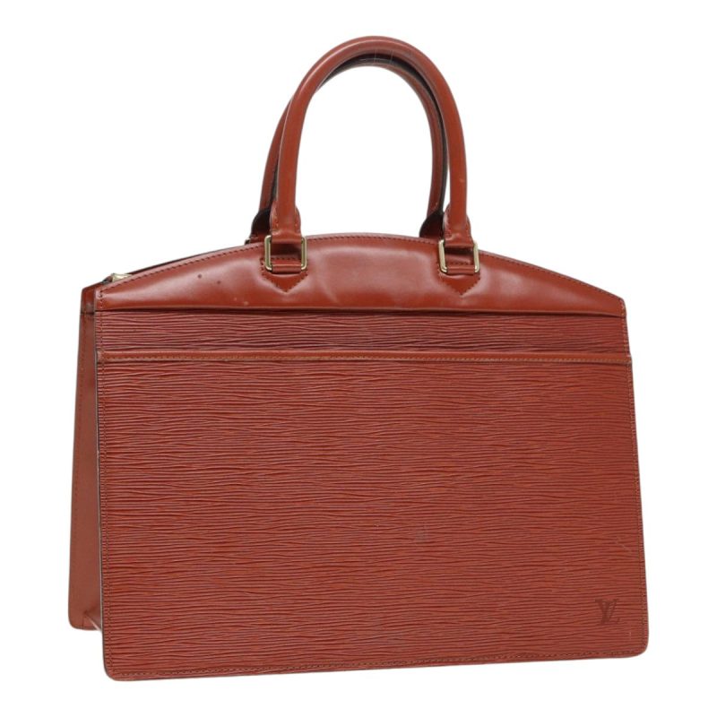 Louis Vuitton Epi Riviera Hand Bag Brown M48183  hk1618