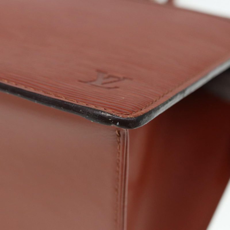 Louis Vuitton Epi Riviera Hand Bag Brown M48183  hk1618 - Image 9