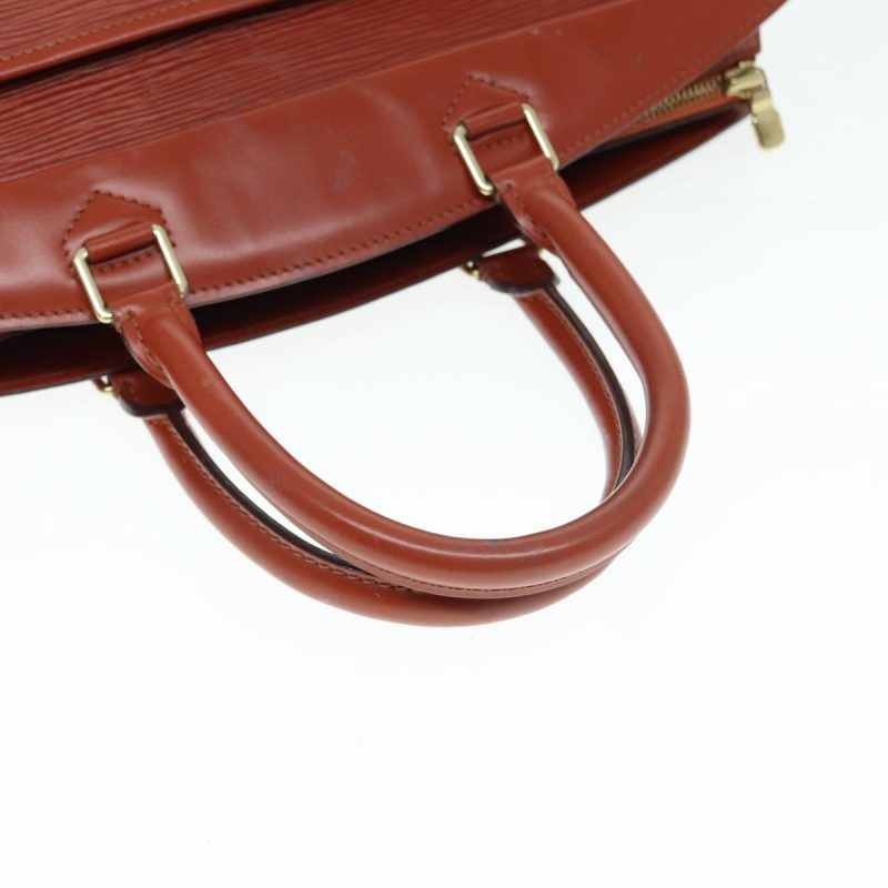 Louis Vuitton Epi Riviera Hand Bag Brown M48183  hk1618 - Image 8