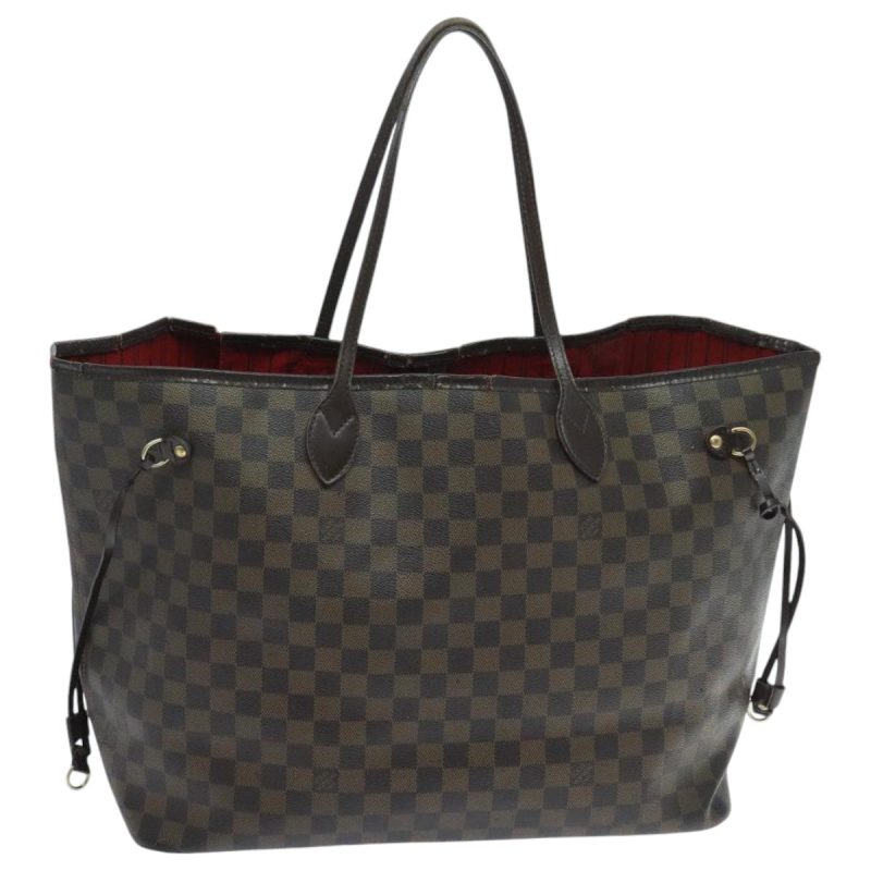 Louis Vuitton Damier Ebene Neverfull GM Tote Bag N51106  hk1679