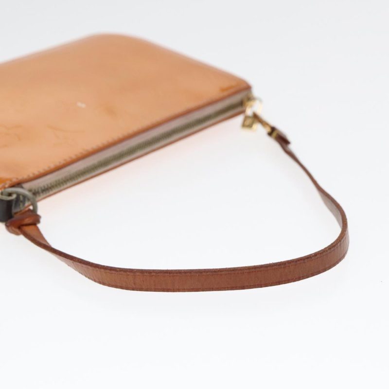 Louis Vuitton Vernis Lexington Pouch Marshmallow Pink M91057  hk1682 - Image 7
