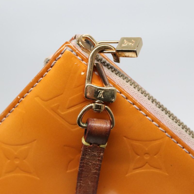 Louis Vuitton Vernis Lexington Pouch Marshmallow Pink M91057  hk1682 - Image 8