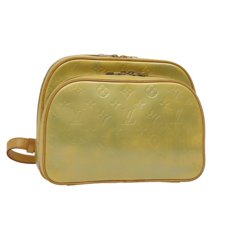 Louis Vuitton Monogram Vernis Marley Backpack Gris M91038  hk1688