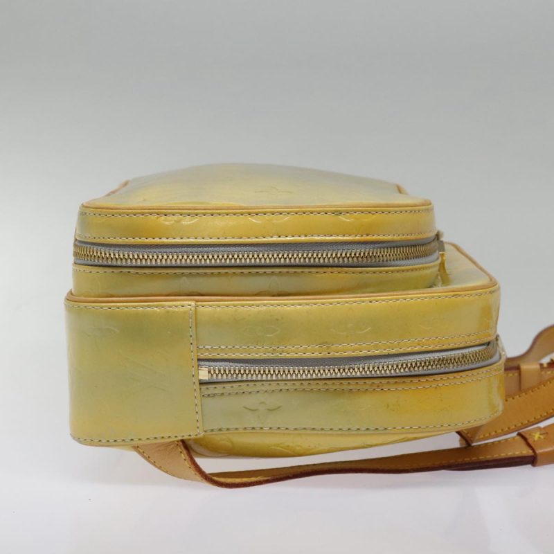 Louis Vuitton Monogram Vernis Marley Backpack Gris M91038  hk1688 - Image 4