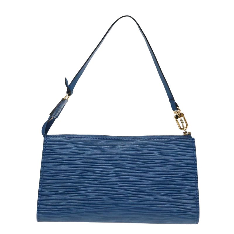 Louis Vuitton Epi Pochette Accessoires Pouch Blue M52985  hk1689 - Image 2