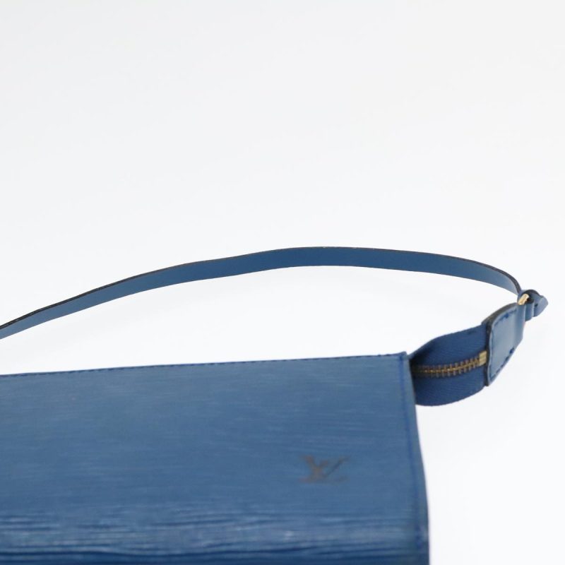 Louis Vuitton Epi Pochette Accessoires Pouch Blue M52985  hk1689 - Image 8
