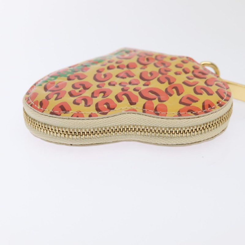 Louis Vuitton Vernis Leopard Porte Monnaie Coeur Broncorail M91473 Auth hk1694 - Image 5