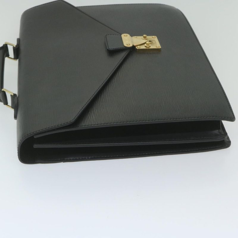 Louis Vuitton Epi Serviette Conseiller Briefcase Black M54422  hk936 - Image 5