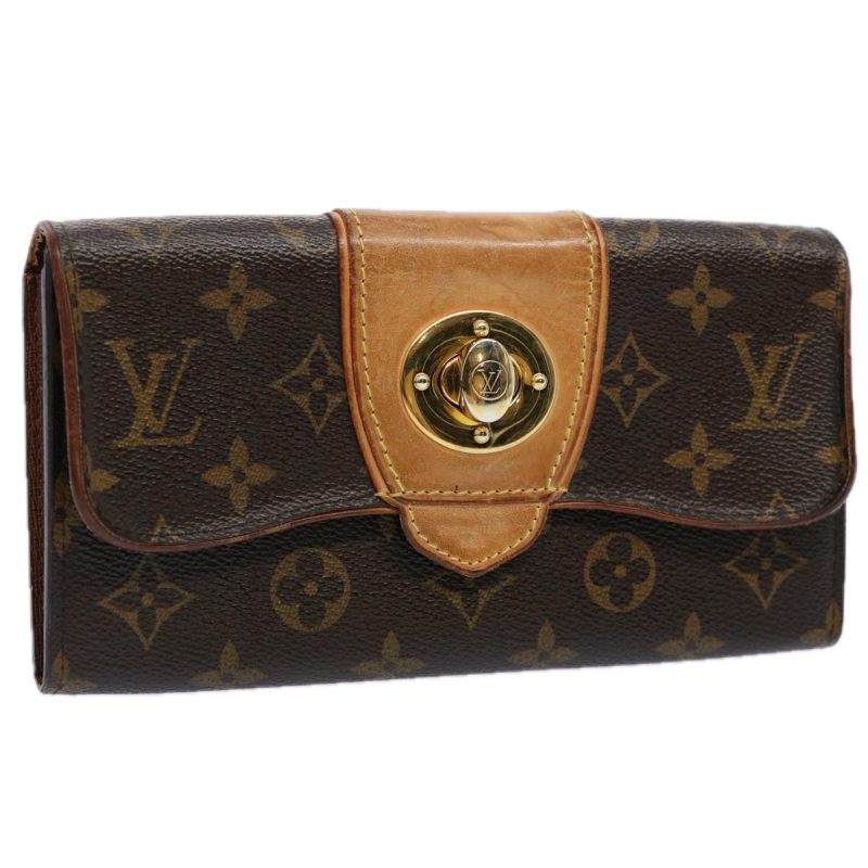 Louis Vuitton Monogram Portefeuille Boetie Long Wallet M63220  hk970