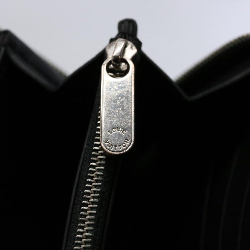 Louis Vuitton Monogram Mahina Zippy Wallet Long Wallet Black M61867 Auth hk971 - Image 10