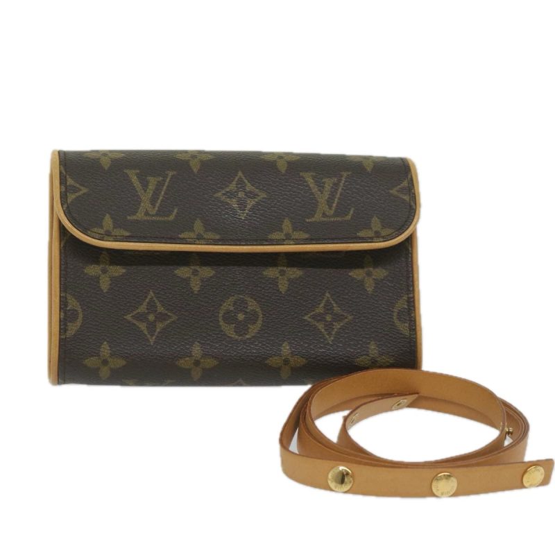 Louis Vuitton Monogram Pochette Florentine Waist bag M51855  hk975