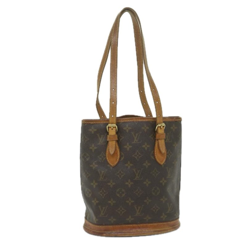 Louis Vuitton Monogram Bucket PM Shoulder Bag M42238  hk983
