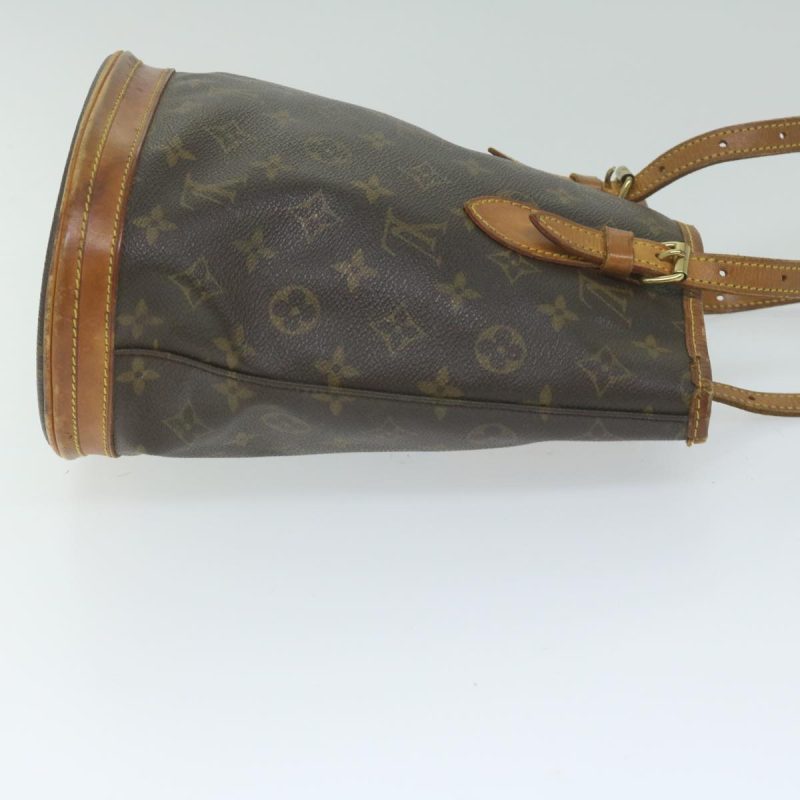 Louis Vuitton Monogram Bucket PM Shoulder Bag M42238  hk983 - Image 3