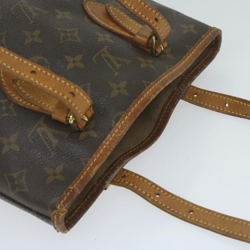 Louis Vuitton Monogram Bucket PM Shoulder Bag M42238  hk983 - Image 6