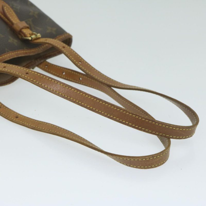 Louis Vuitton Monogram Bucket PM Shoulder Bag M42238  hk983 - Image 8