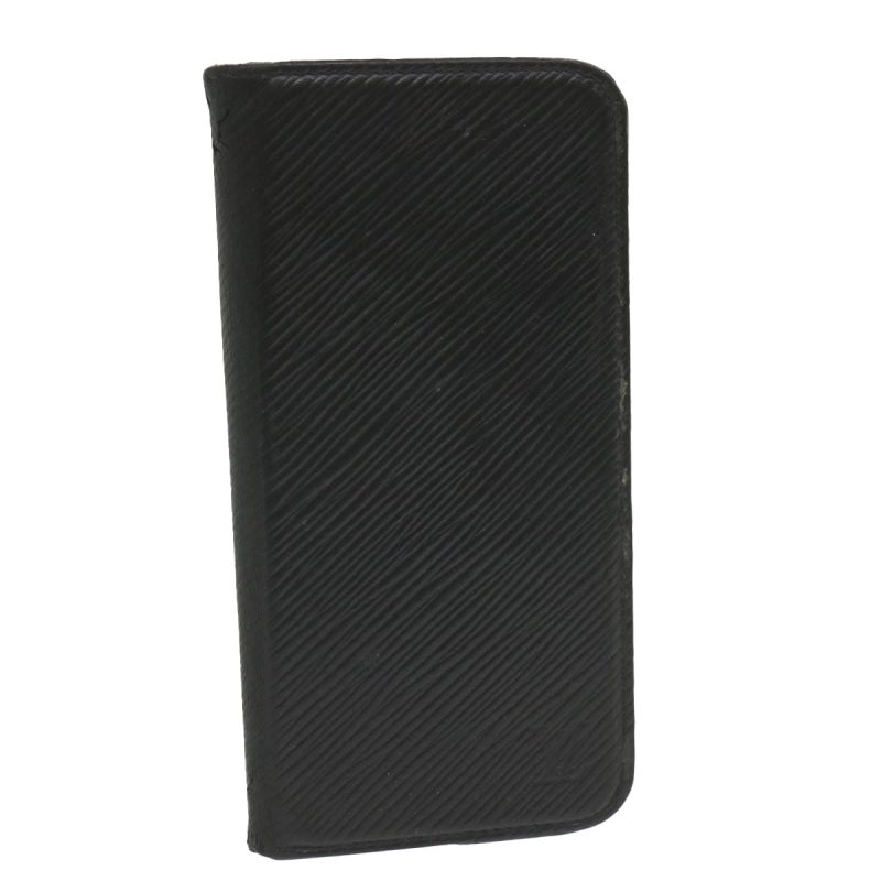 Louis Vuitton Epi iPhone Case Black M64469  hs1678