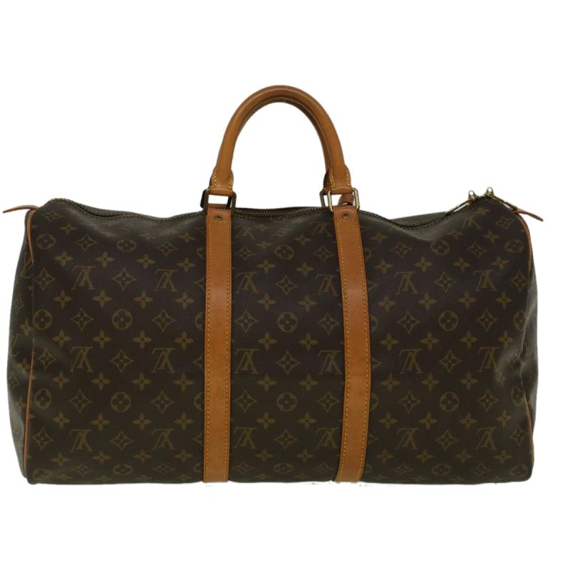 Louis Vuitton Monogram Keepall 50 Boston Bag M41426  ki3629 - Image 2