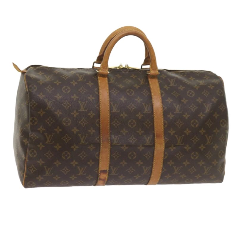 Louis Vuitton Monogram Keepall 50 Boston Bag M41426  ki3713