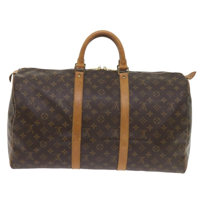 Louis Vuitton Monogram Keepall 50 Boston Bag M41426  ki3713 - Image 2