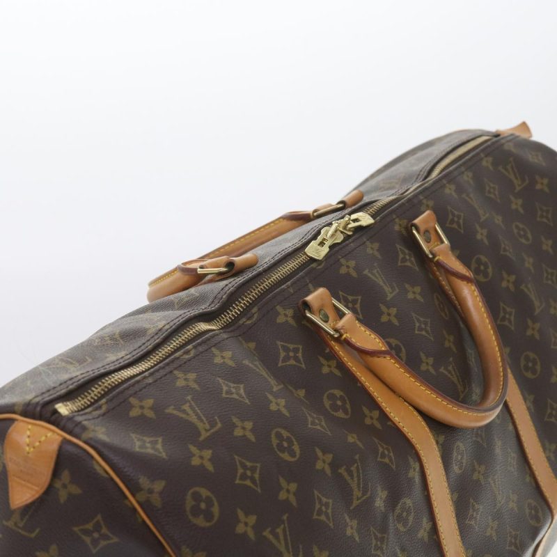 Louis Vuitton Monogram Keepall 60 Boston Bag M41422  ki3716 - Image 6