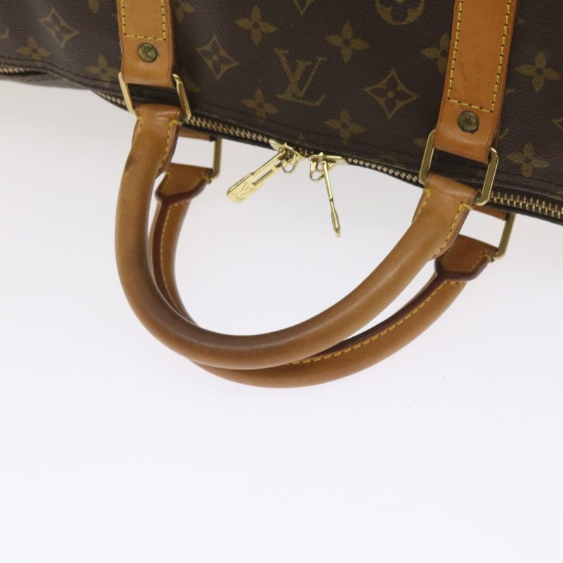 Louis Vuitton Monogram Keepall 60 Boston Bag M41422  ki3716 - Image 7