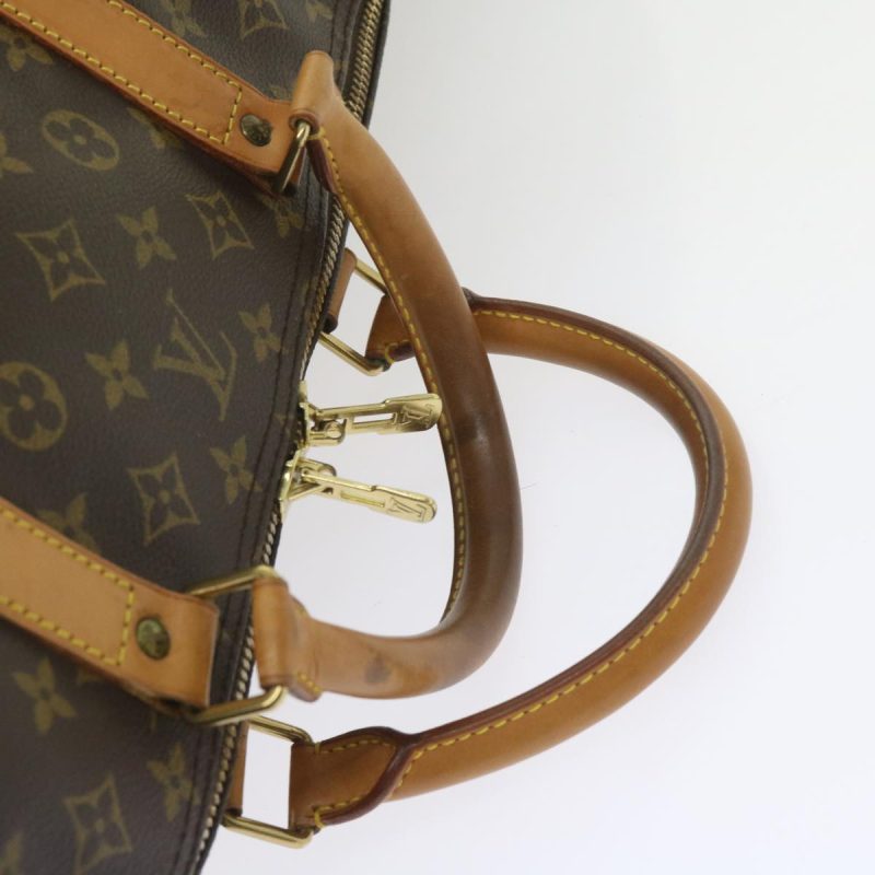 Louis Vuitton Monogram Keepall 60 Boston Bag M41422  ki3716 - Image 8