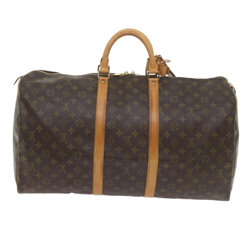 Louis Vuitton Monogram Keepall 55 Boston Bag M41424  ki3723 - Image 2