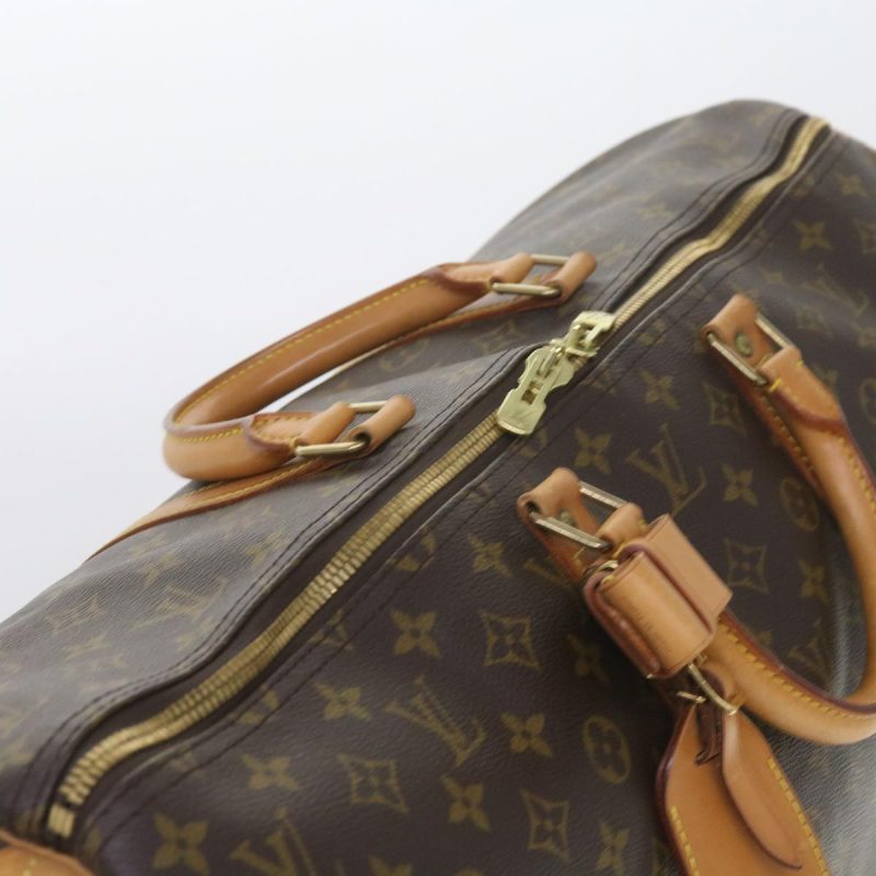Louis Vuitton Monogram Keepall 55 Boston Bag M41424  ki3723 - Image 6